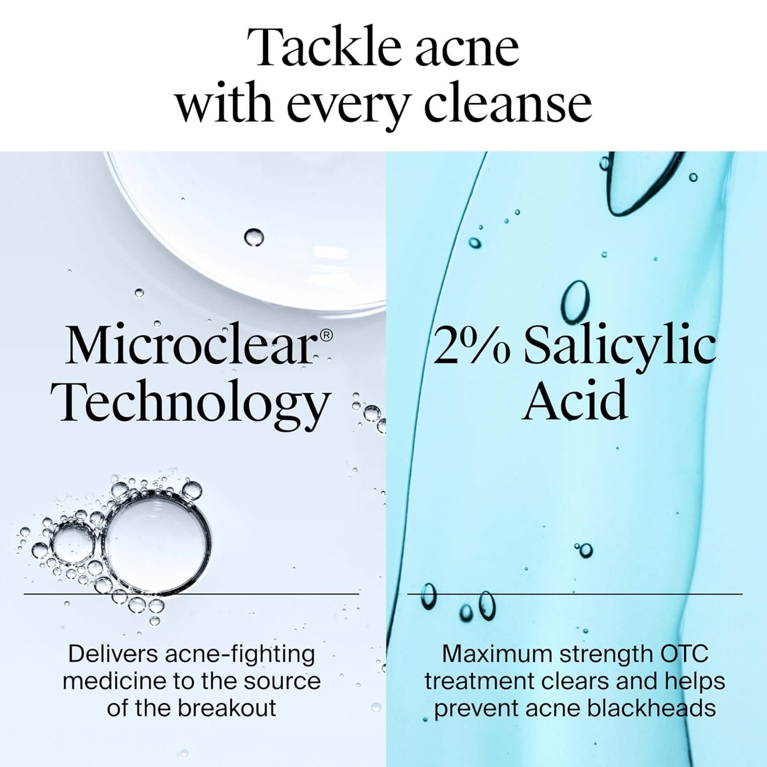 Neutrogena Oil-Free Acne Face Wash, Breakout Prone Skin Facial Cleanser with 2% Salicylic Acid Acne Treatment for Face