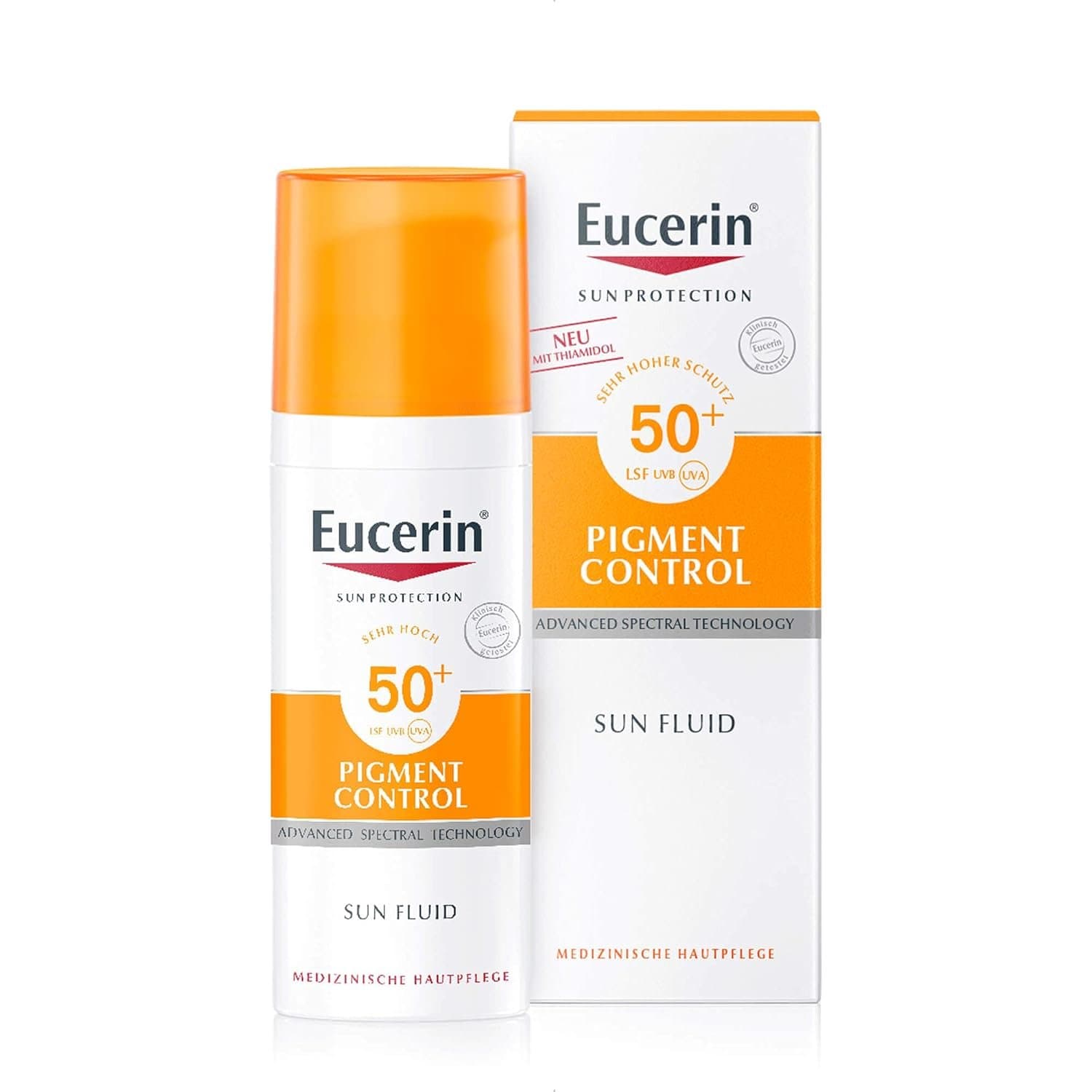 Eucerin Sun Pigment Control Tinted Facial Sun Fluid SPF50+ Light 50ml in Addis Ababa,Ethiopia
