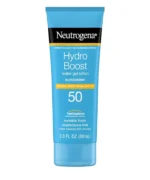 Neutrogena Hydro Boost Water Gel Sunscreen SPF 50 in Ethiopia. Lightweight, hydrating sunscreen with broad-spectrum UVA/UVB protection. Free delivery in Addis Ababa. Call +251929419111.