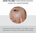 SKIN1004 Madagascar Centella Tone Brightening Tone-Up Sunscreen, - Image 4
