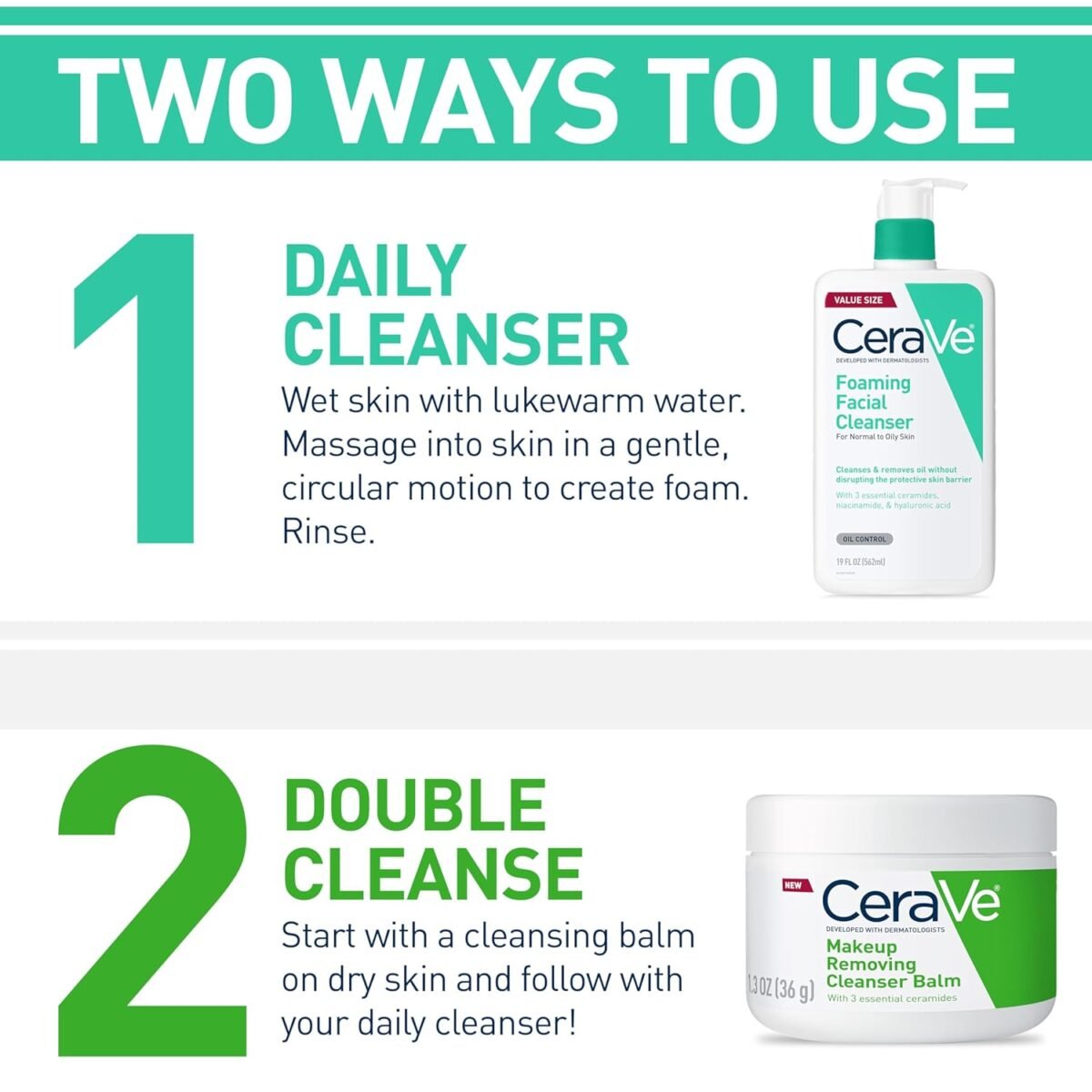 CeraVe Foaming Facial Cleanser - Image 4