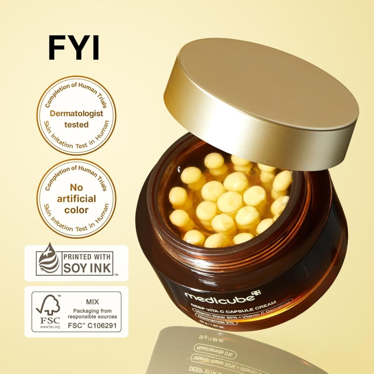 Medicube Deep Vitamin C Capsule Cream 55g - Image 4